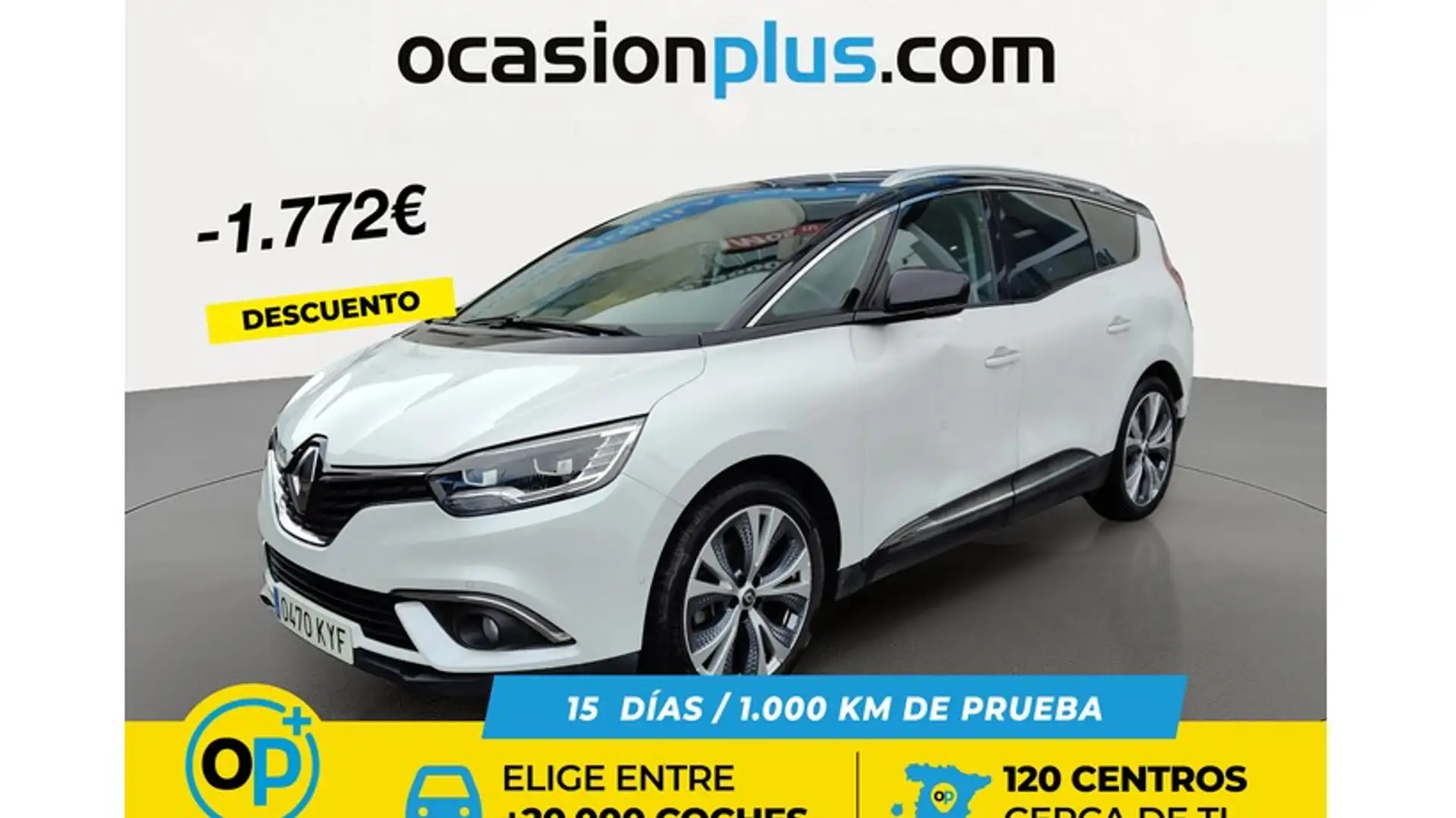 Renault Grand Scenic 1.3 TCe Zen 103kW Blanc - 1