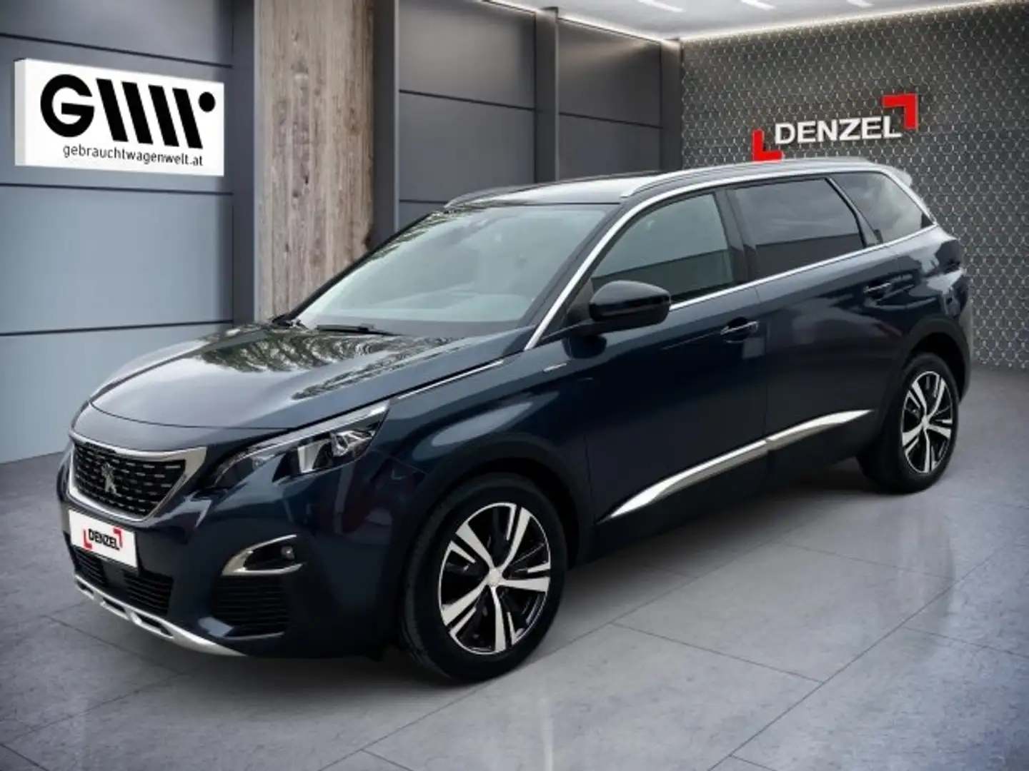 Peugeot 5008 Diesel 1.6 BlueHDI 120 S&S EAT6 GT Line Schwarz - 1