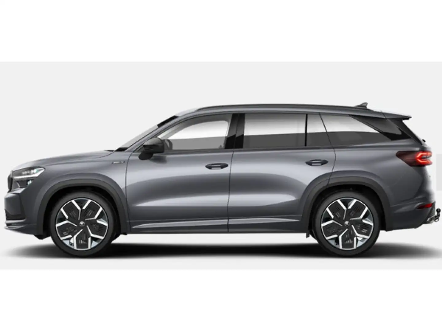 Skoda Kodiaq 2.0 TDI Sportline 4x4 AHK DCC ACC RFK SHZ Grijs - 2