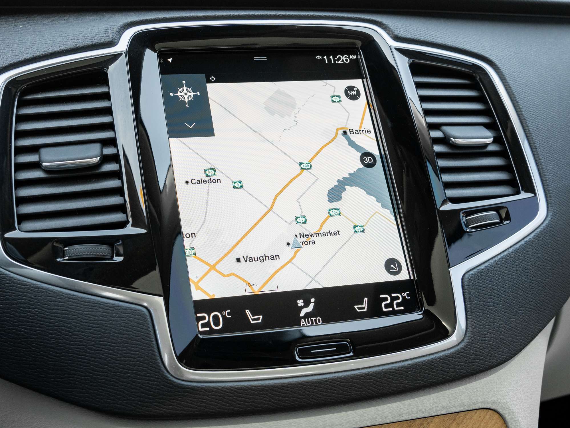 2022 Volvo XC90 T6 AWD Momentum 7 Seater LOW KM CPO RATE fr 2.99%* thumb 11