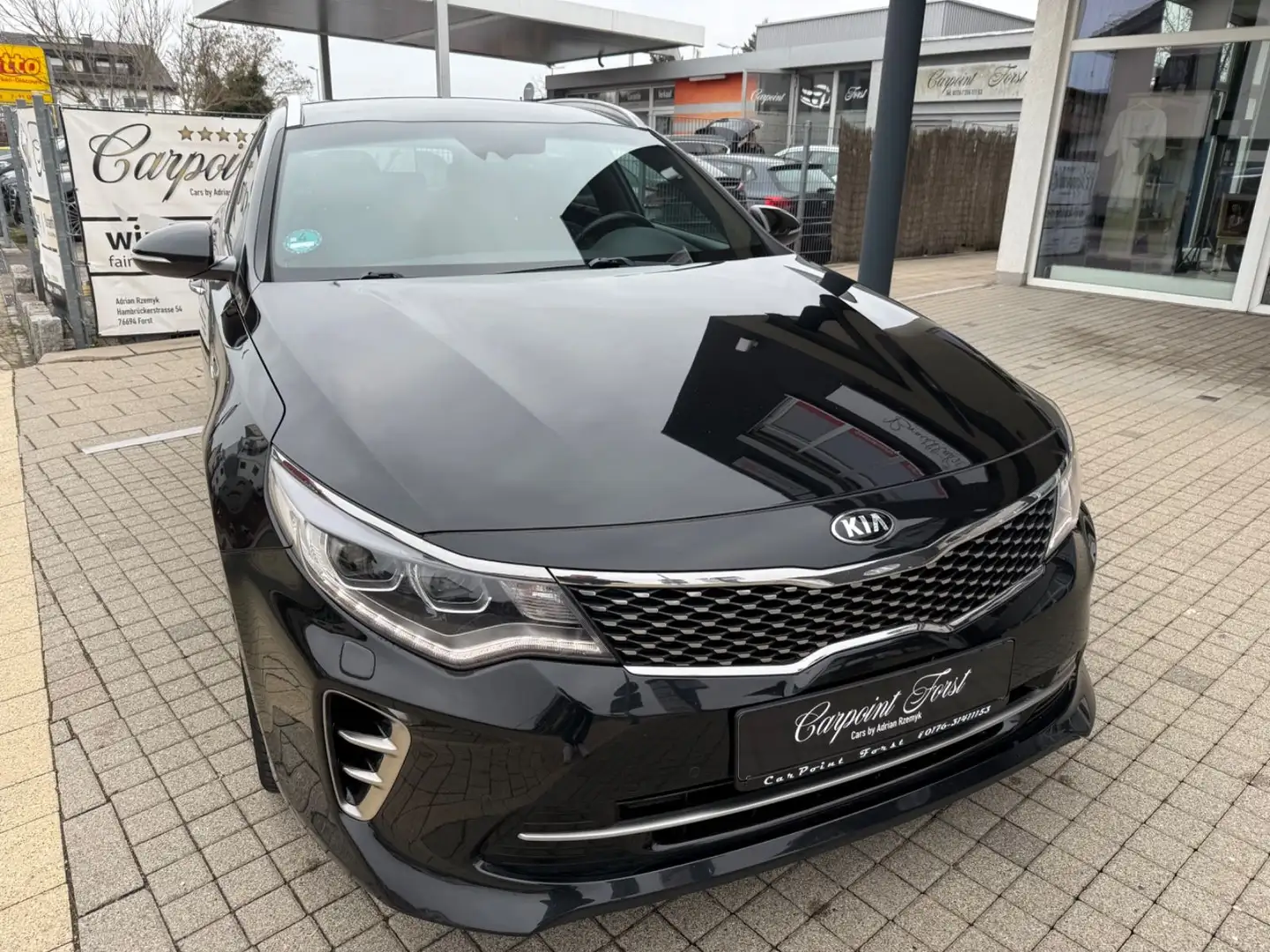 Kia Optima Sportswagon GT-Line,2.Hand, NAVI,Leder Schwarz - 2