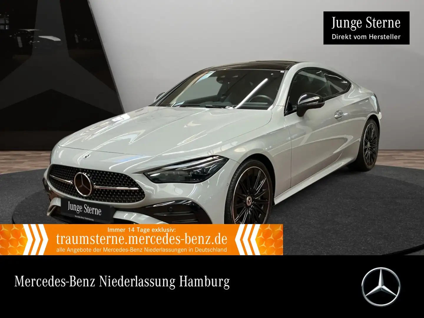 Mercedes-Benz CLE 450 4M AMG+NIGHT+PANO+360+AHK+BURMESTER+9G Gris - 1