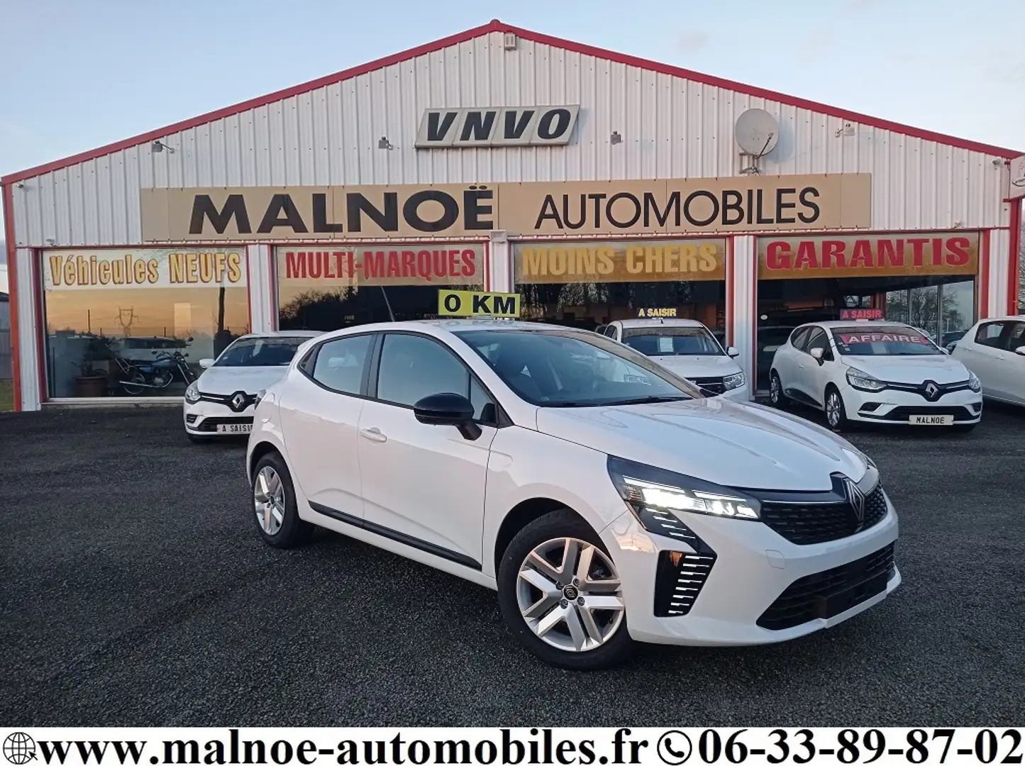 Renault Clio 1.0 TCE 90CH GENERATION + OPTIONS Blanc - 1