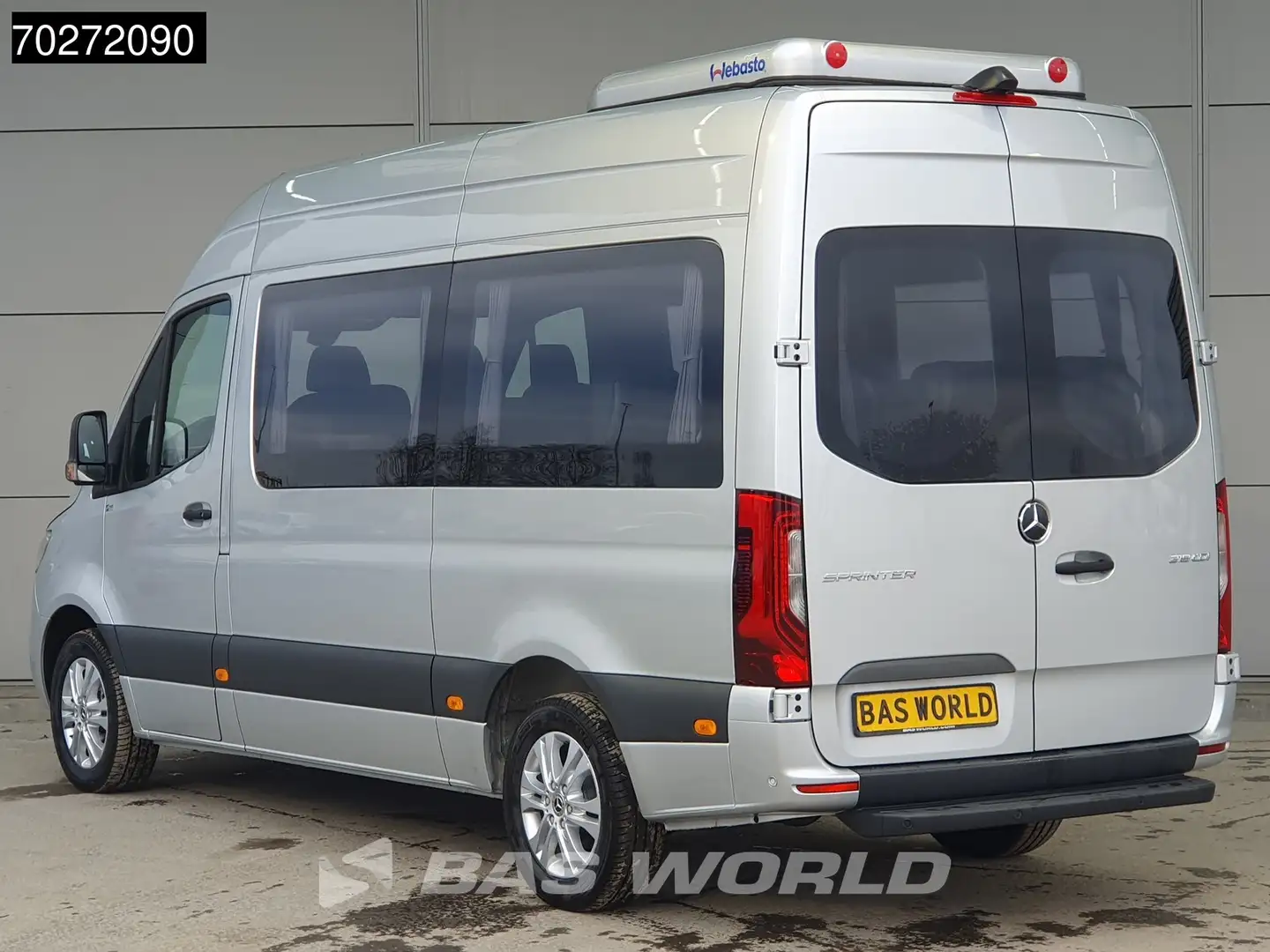 Mercedes-Benz Sprinter 319 CDI Automaat VIP Personenvervoer Taxi TV Webas Zilver - 2