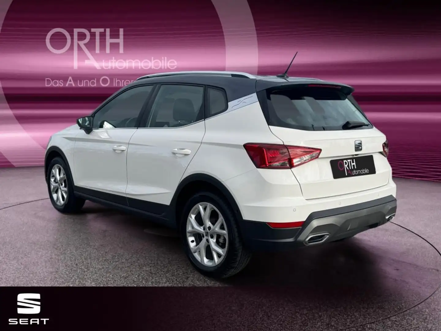 SEAT Arona FR 1.0TSI DSG LED NAVI WPAKET ParkAss. LM Weiß - 2