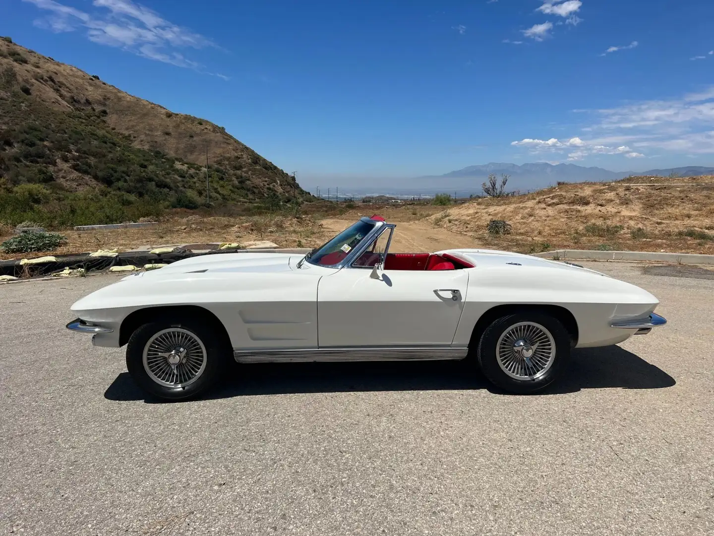 Corvette C2 Corvette c2 1963 327cu 340pk versie Weiß - 2