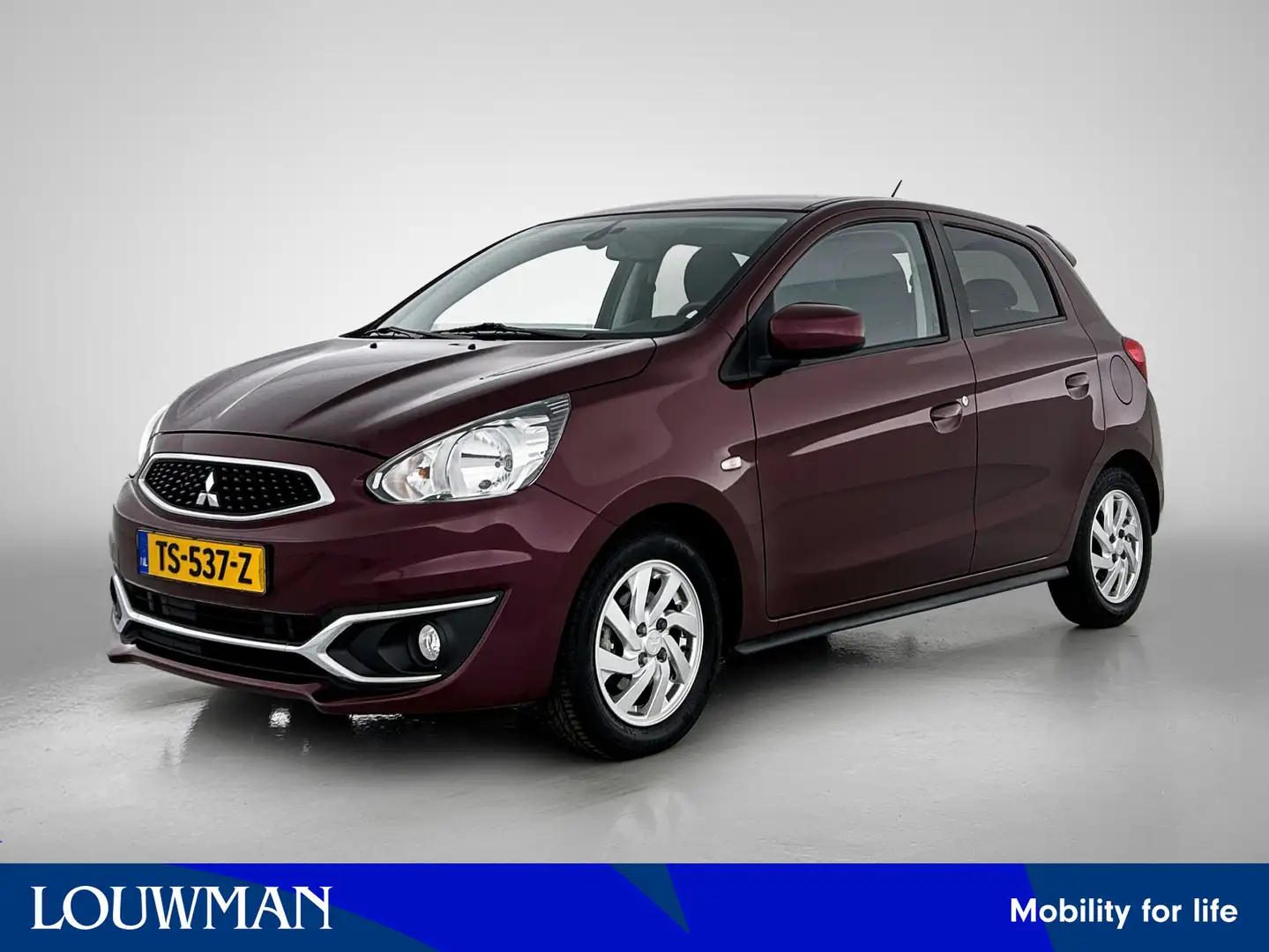 Mitsubishi Space Star 1.0 Intense | Airco | Elektrische ramen en buitens Rouge - 1
