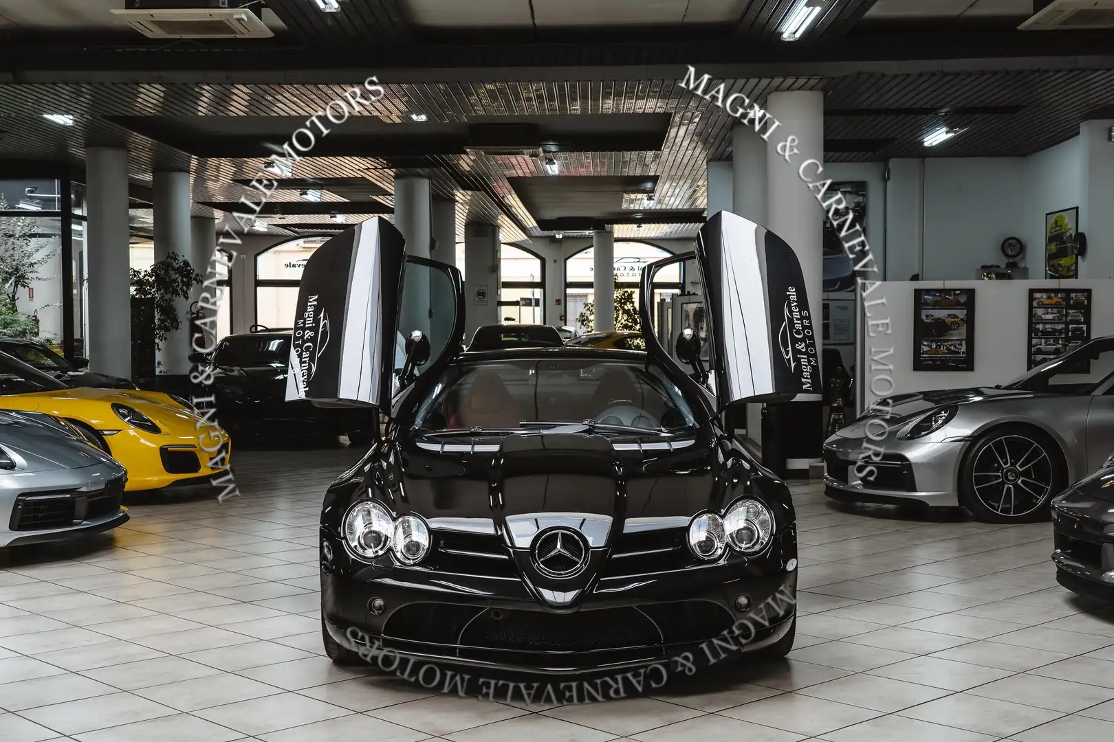 Mercedes-Benz SLR MCLAREN|NEW ENGINE|0KM|€80.000 INVOICE MERCEDES Schwarz - 2