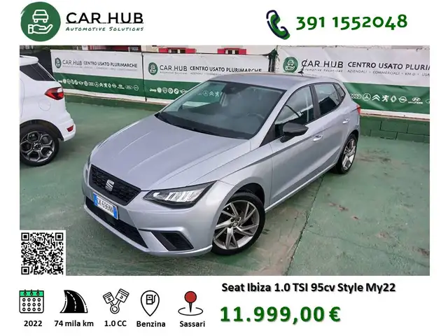 SEAT Ibiza Ibiza V 2022 1.0 ecotsi Style 95cv