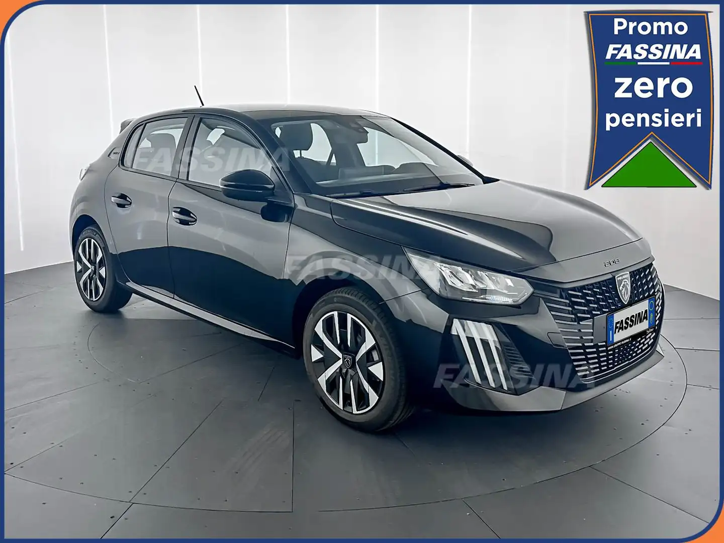Peugeot 208 Hybrid 100 e-DCS6 Style Nero - 1