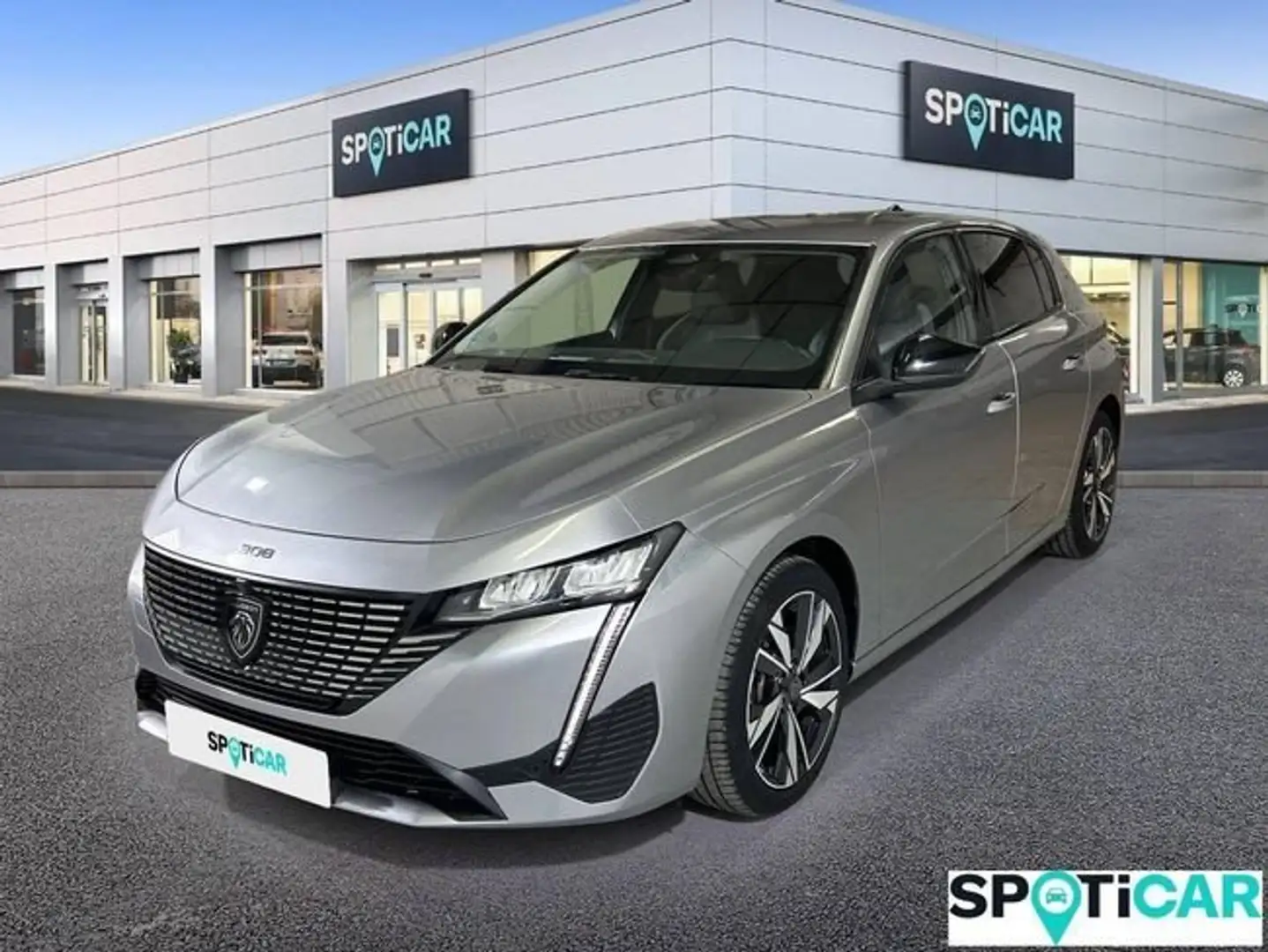 Peugeot 308 1.2 PureTech S&S Allure 130 Gris - 1