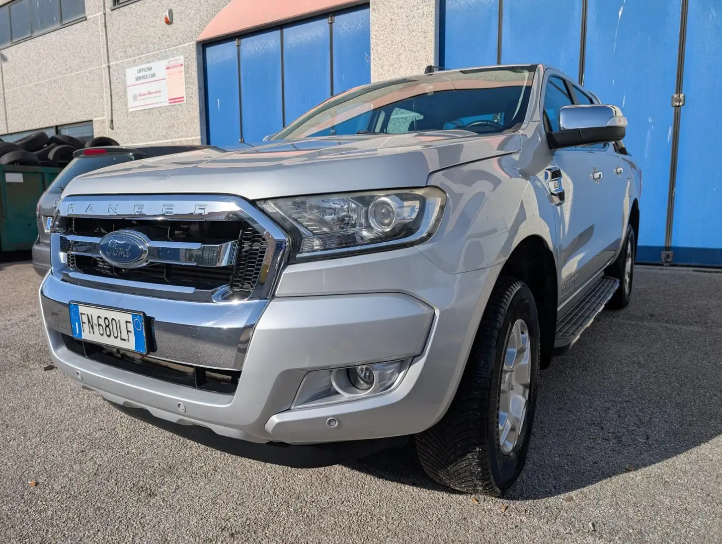 Ford Ranger MOTORE NUOVO! IVA ESPOSTA! PEDANE/PELLE/DUOBLE CAB Argent - 2