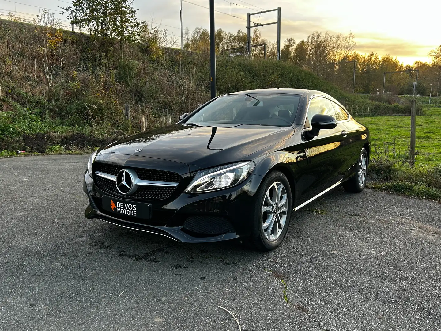 Mercedes-Benz C 180 C180 Coupe - Eerste eigenaar Zwart - 1