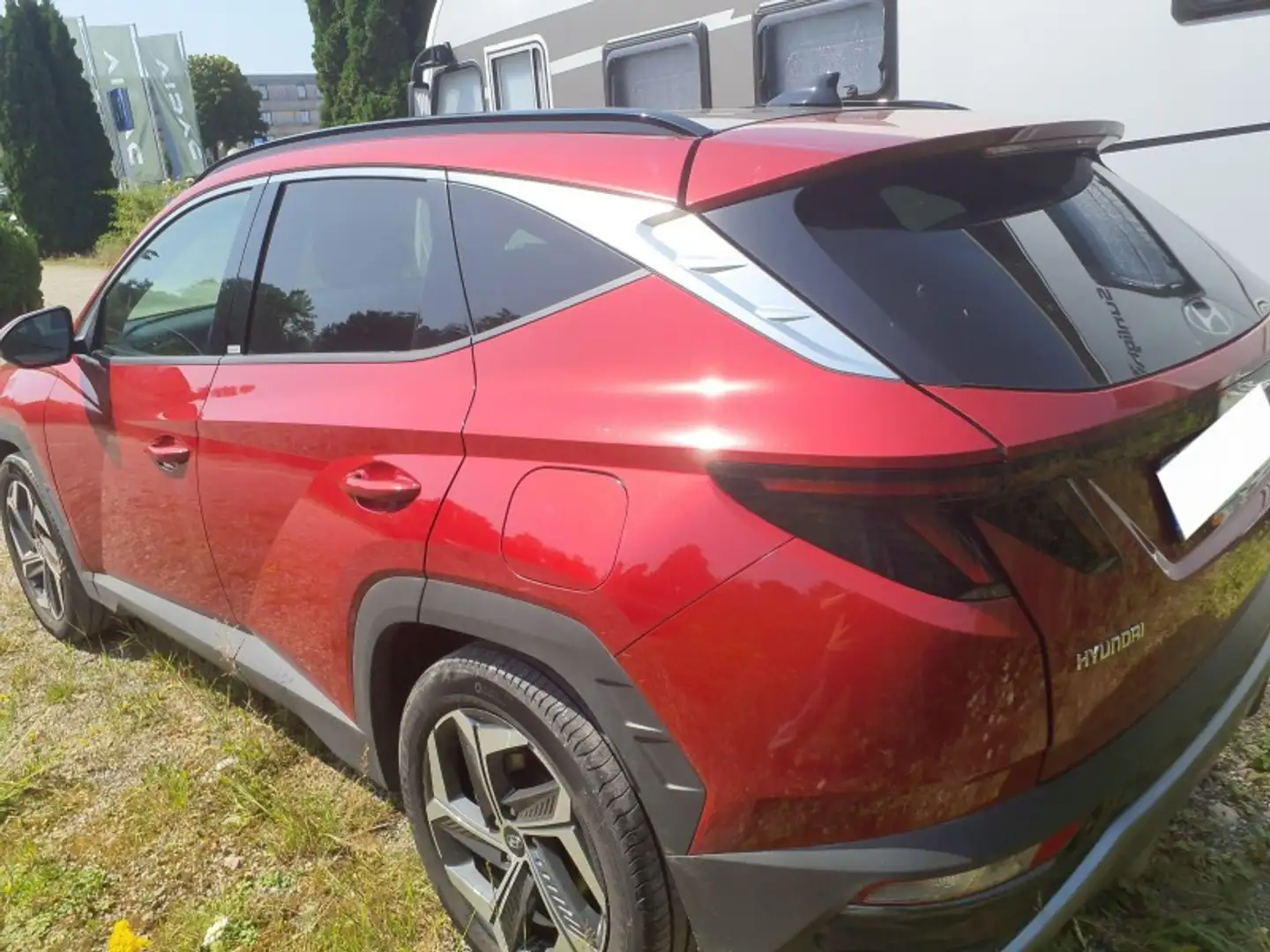 Hyundai TUCSON Plug-In*4WD*Pano*ACC*totwinkel*R.cam*SHZ* Rouge - 2