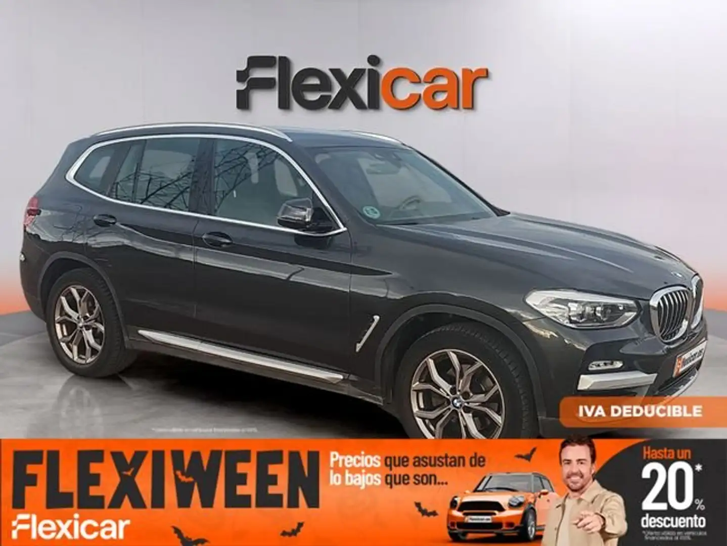 BMW X3 xDrive 20dA Business Gris - 1