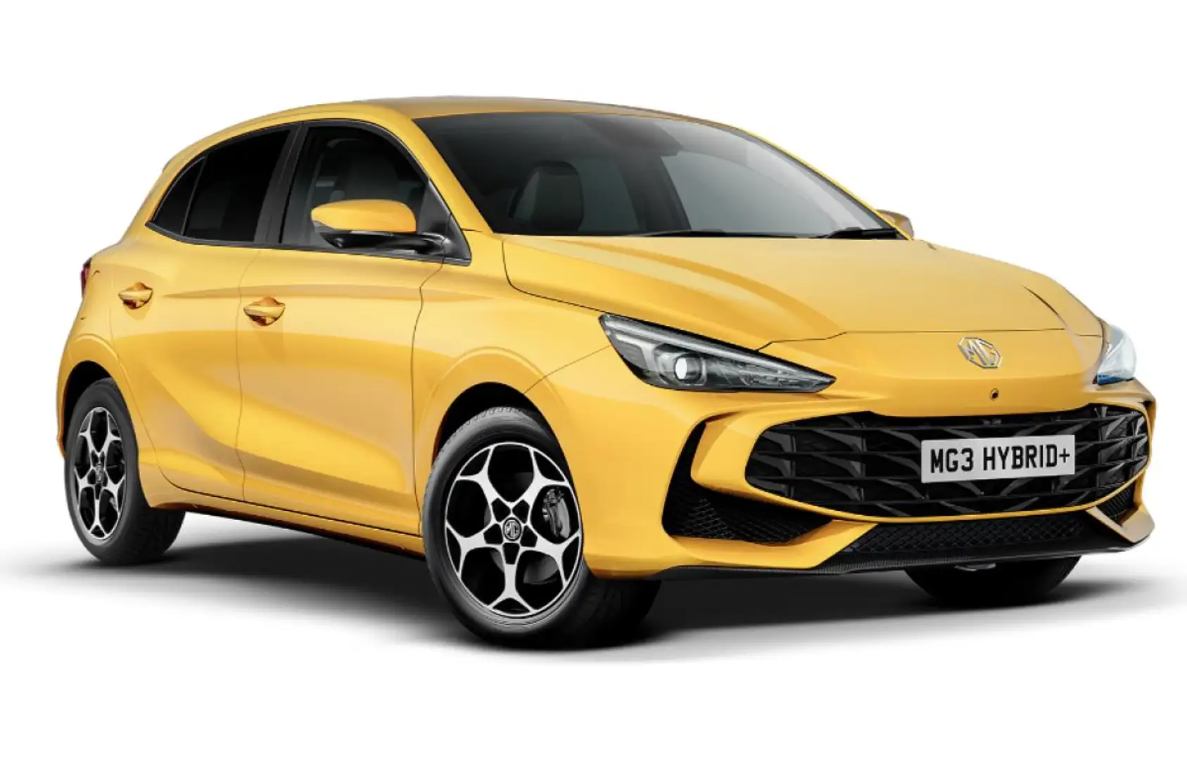 MG MG3 Hybrid+ Luxury Gelb - 1