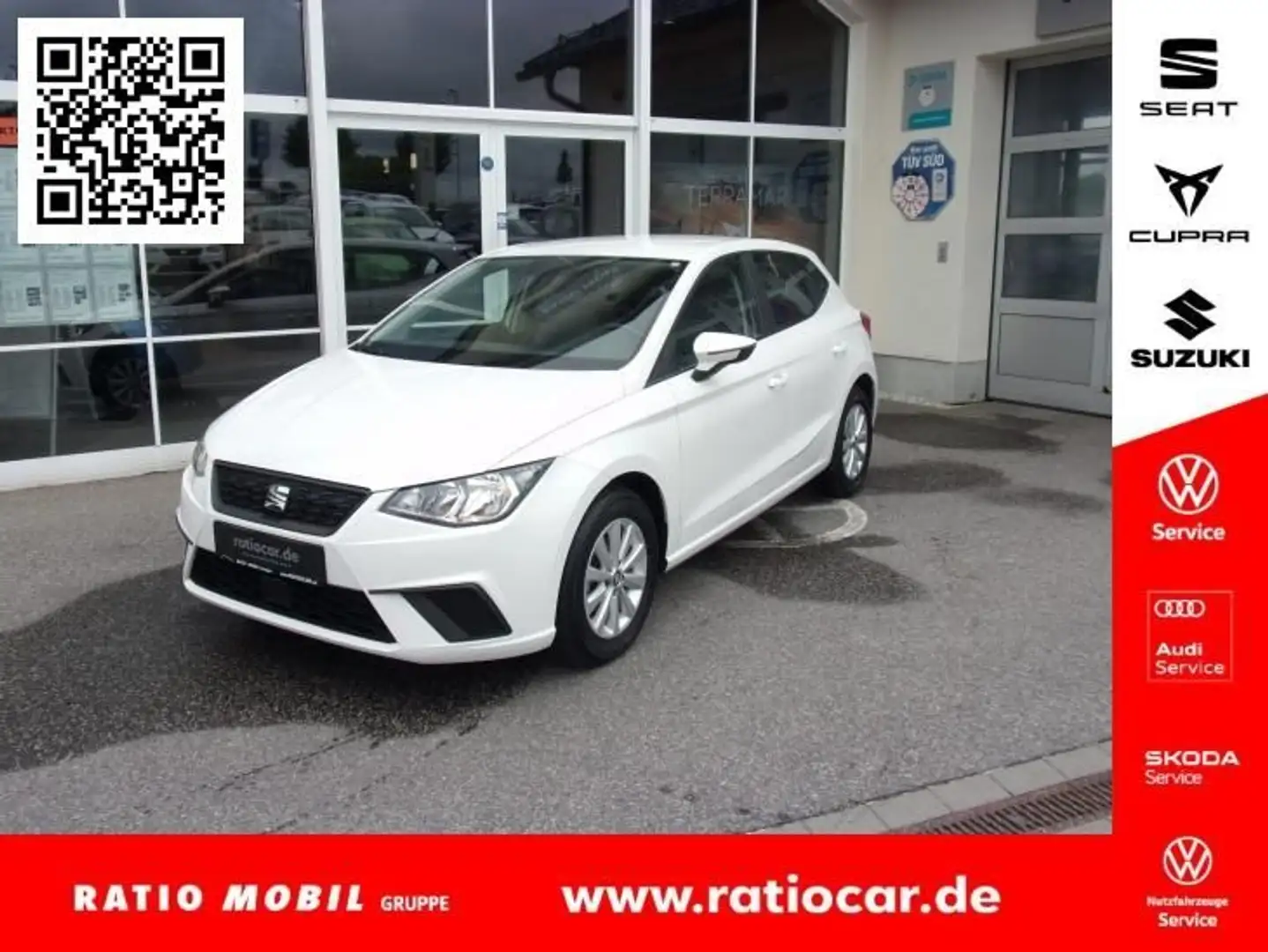 SEAT Ibiza IBIZA STYLE 1.0 TSI GAR.-02/2026* SHZ EPH Weiß - 1