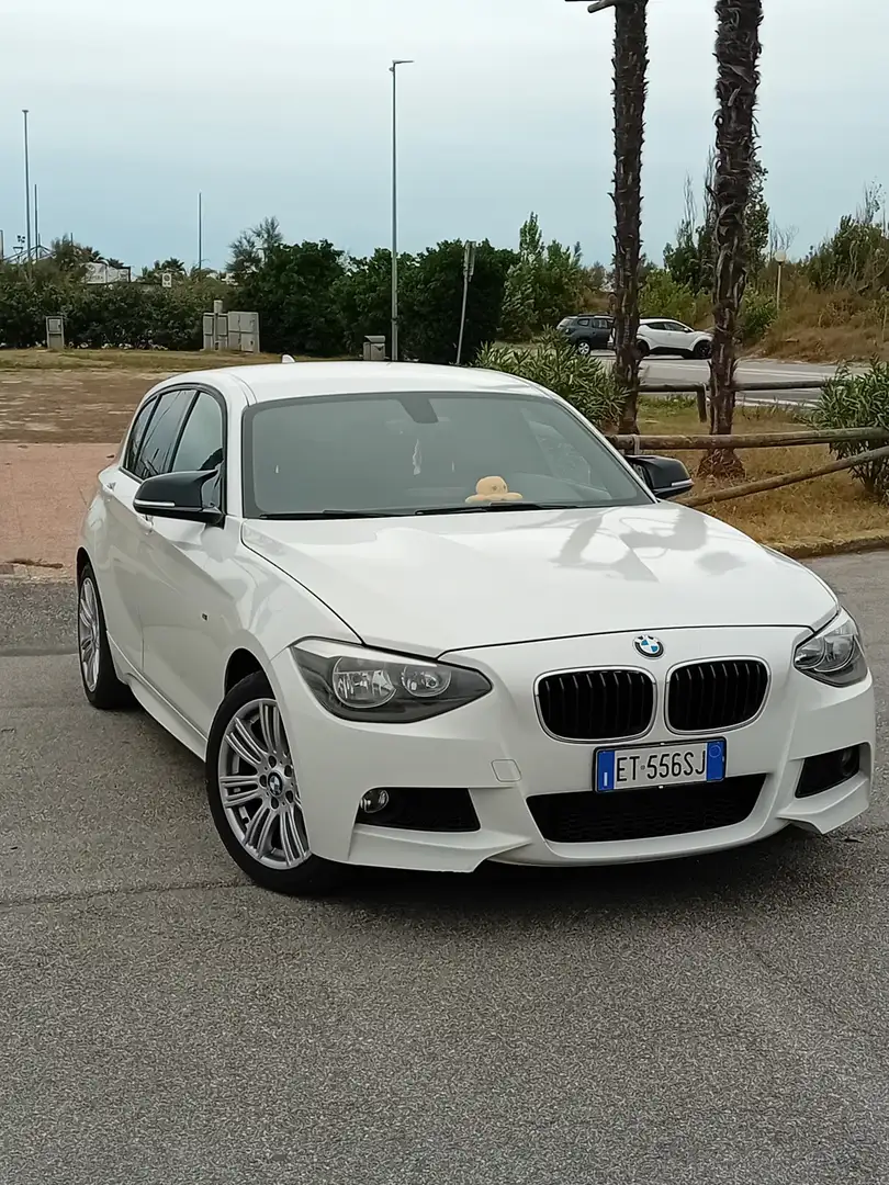 BMW 114 Serie 1 F20 2014 114d 5p msport Bianco - 1