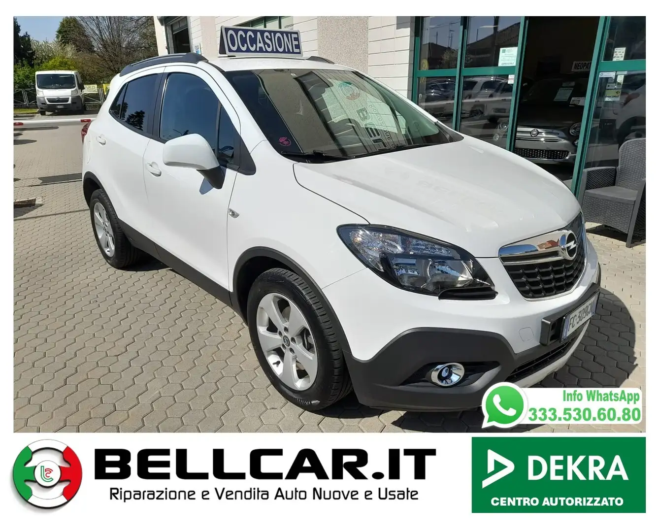 Opel Mokka 1.6 Ecotec 115CV 4x2 Start&Stop Cosmo White - 1