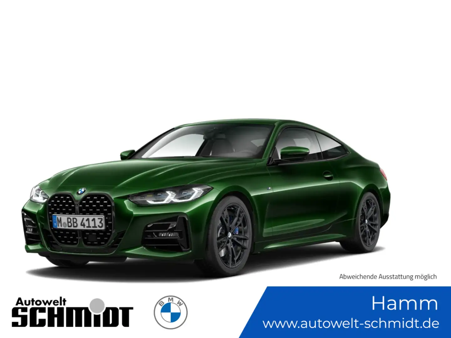 BMW 430 i Coupe M Sport + 2Jahre-BPS.-GARANTIE Grün - 1