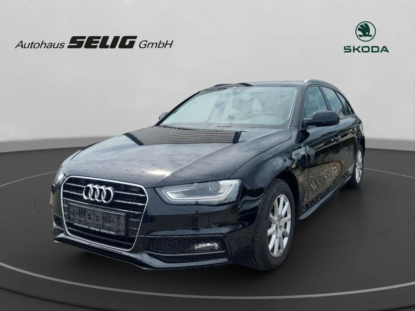 Audi A4 2.0 TDI Multitronic 190 PS,AHK vorb.,S- Black - 1