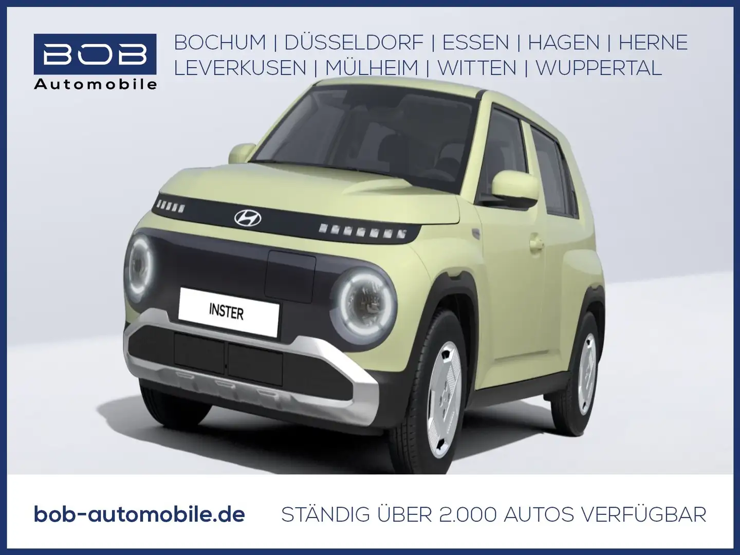 Hyundai Inster EV Select 42 kWh (97 PS) Effizienz-Paket Gelb - 1