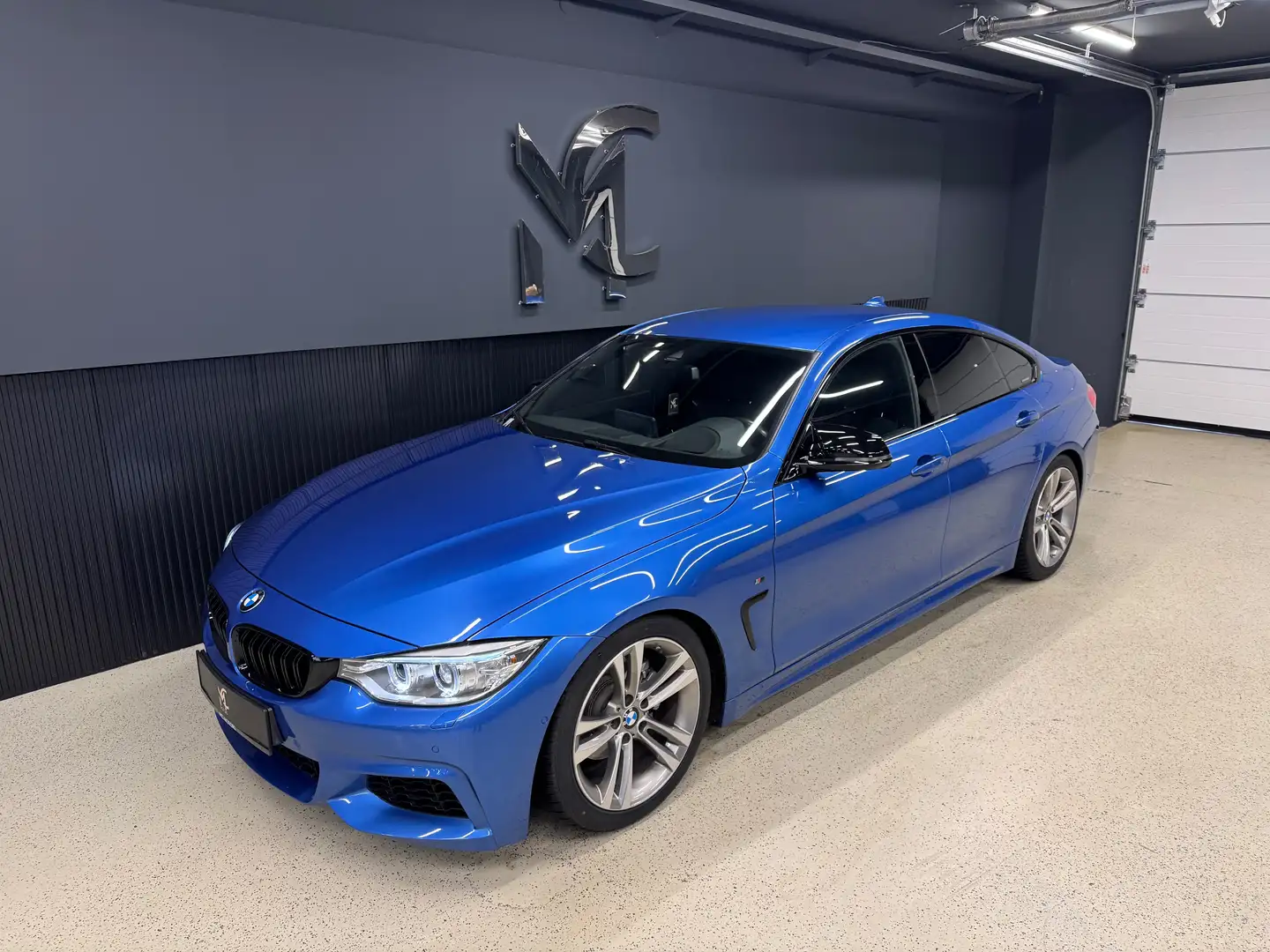 BMW 420 420d F36`M-PERF.`LED`MEMORY`HUD`ALCANTARA`CARPLAY Blau - 1