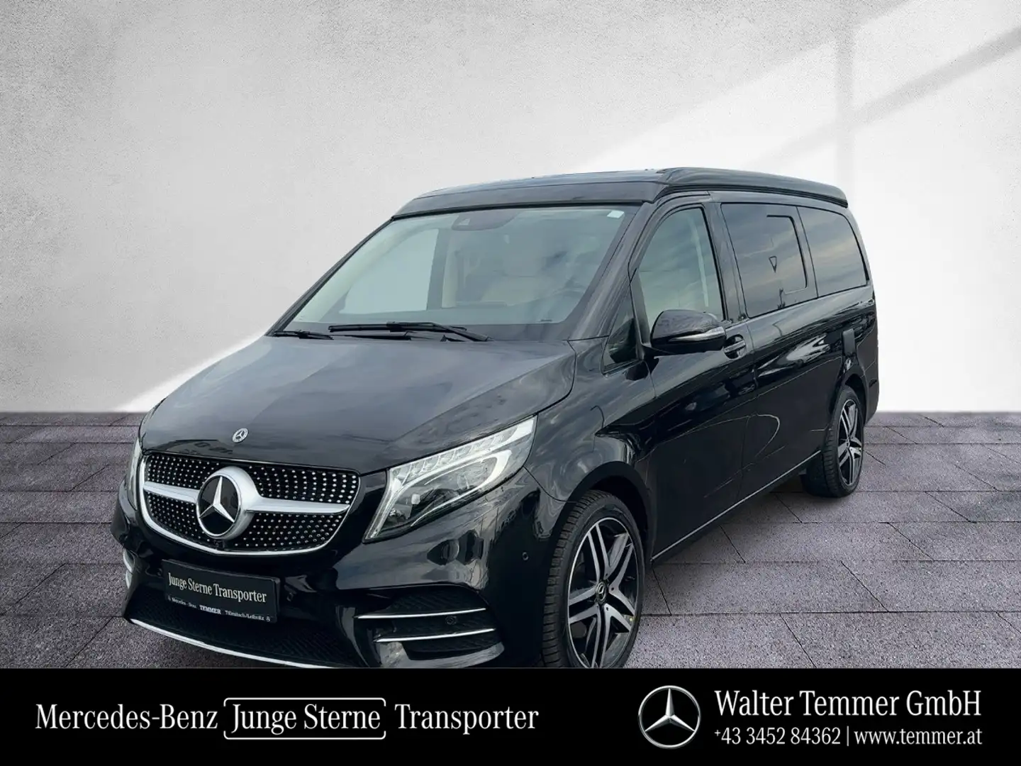 Mercedes-Benz Marco Polo 250 d 4M AMG-Line Distr Pano Stdhzg Noir - 1