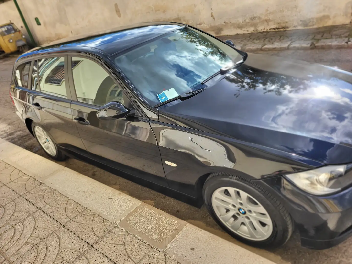 BMW 320 Serie 3 E91 Touring 320d Touring Eletta Nero - 1