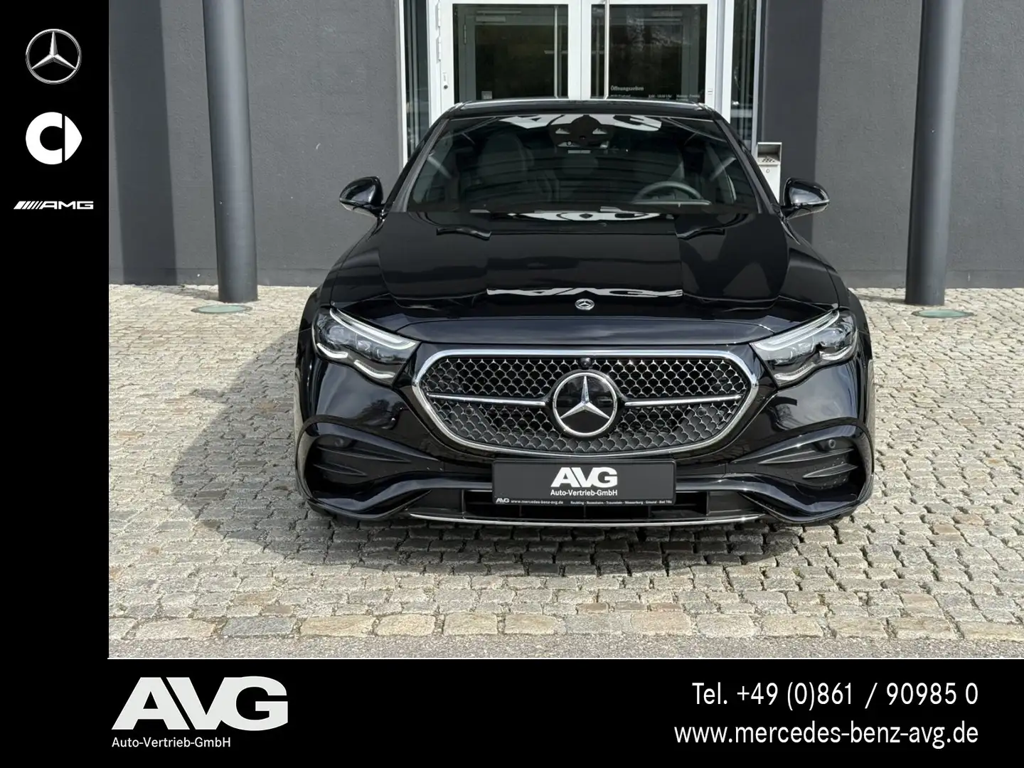 Mercedes-Benz E 220 E 220 d 4M AMG Pano AHK DIGITAL Distr Park 360° Noir - 2