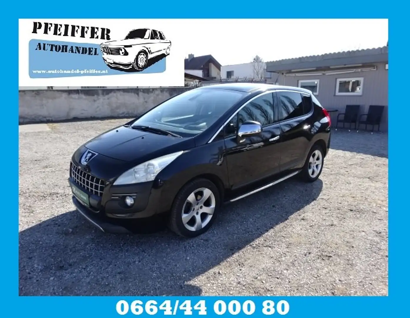 Peugeot 3008 Allure ÖAMTC Pickerl neu 04.2027Top Ausstattung Schwarz - 1