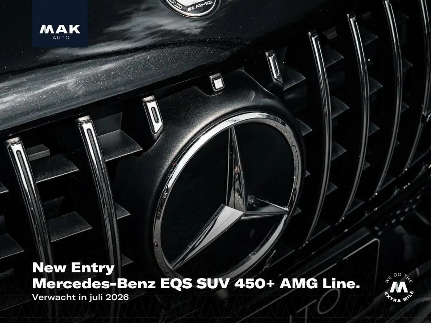Mercedes-Benz EQS SUV 450+ AMG Line , pano, Burmester,  luchtv., tr.haak Weiß - 1