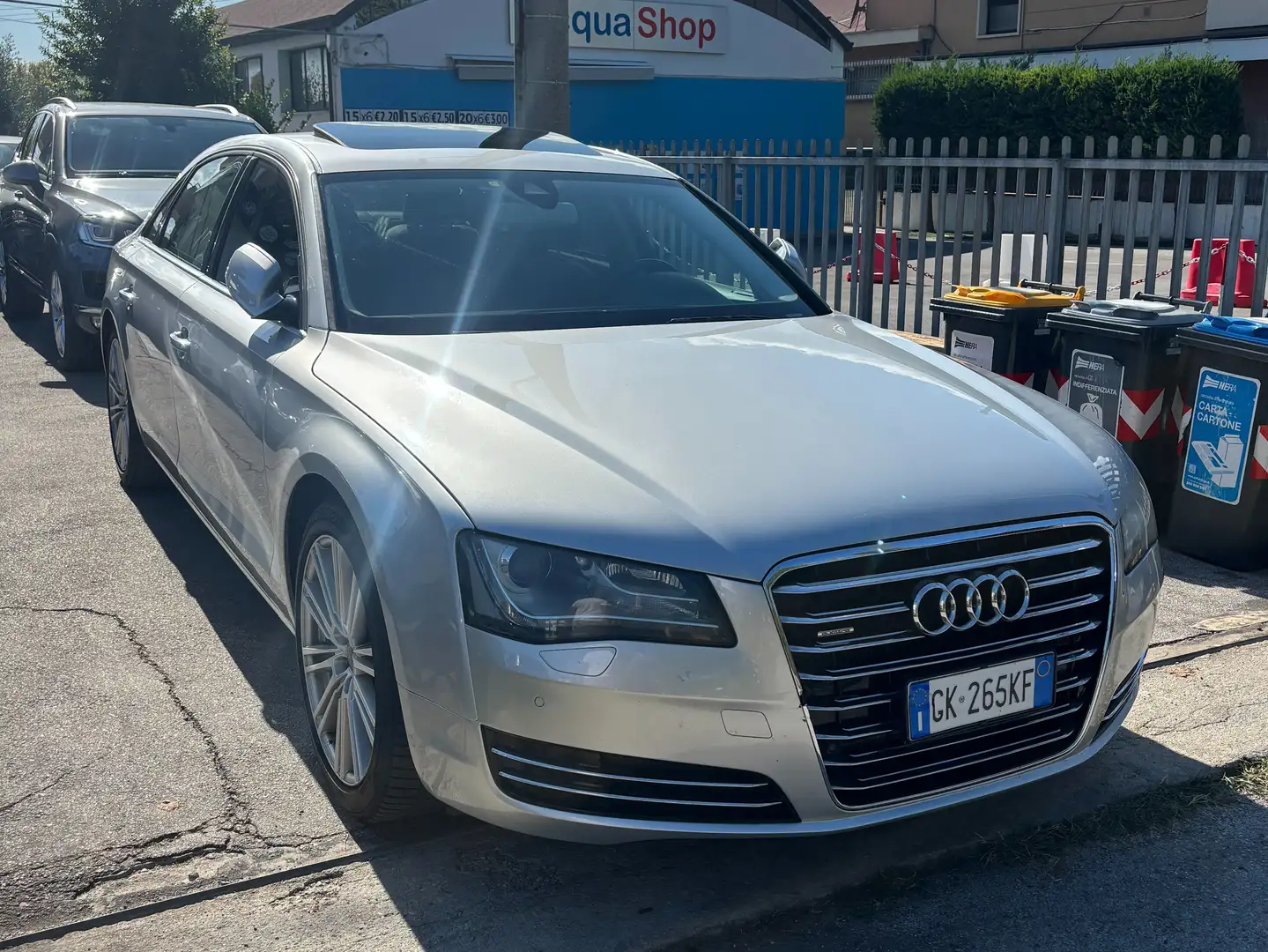 Audi A8 A8 L 3.0 V6 tdi quattro tiptronic NESSUN VINCOLO Argent - 2