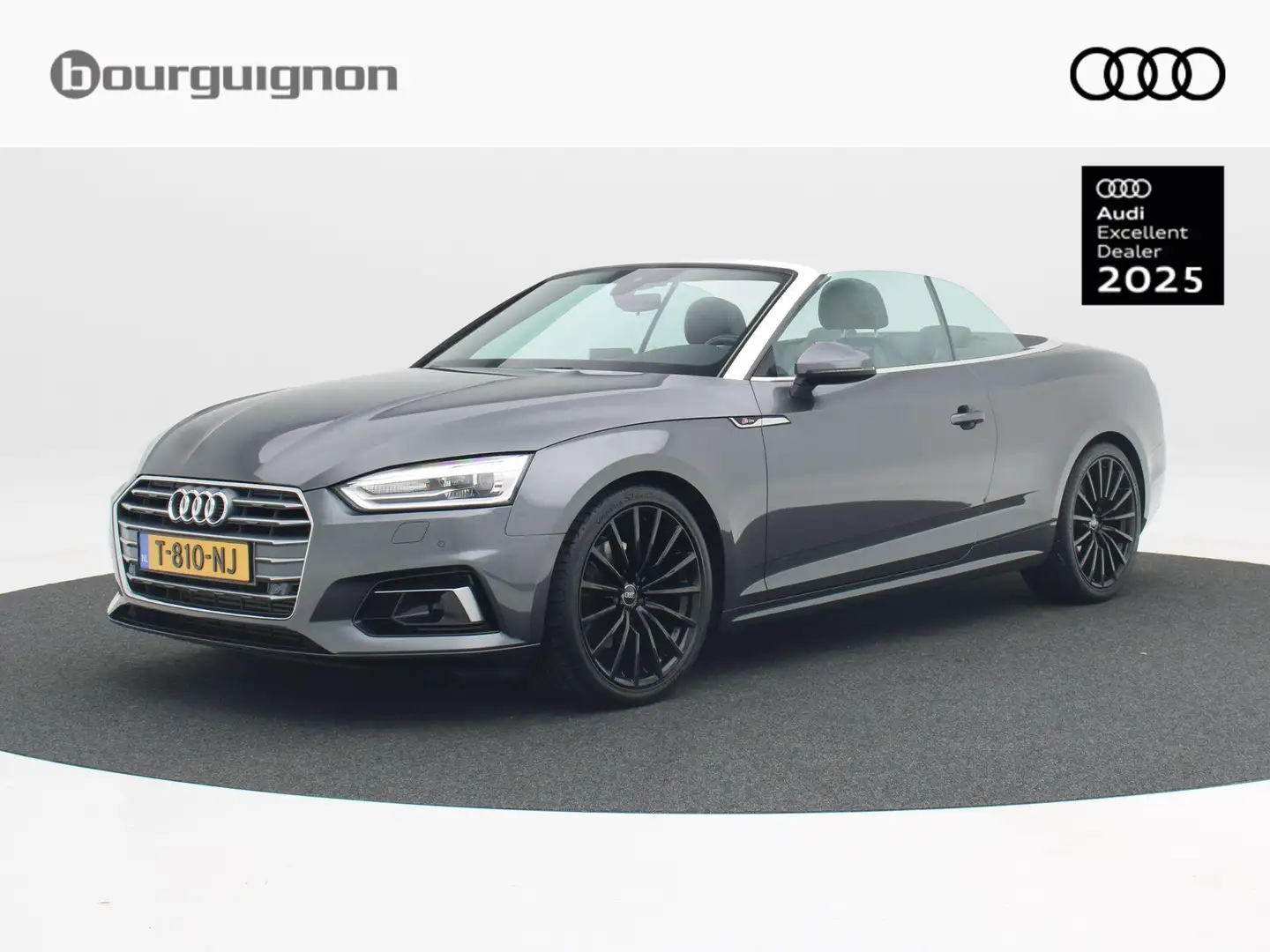 Audi A5 Cabriolet 40 TFSi 190 Pk Automaat S-Line | Adaptiv Grijs - 1