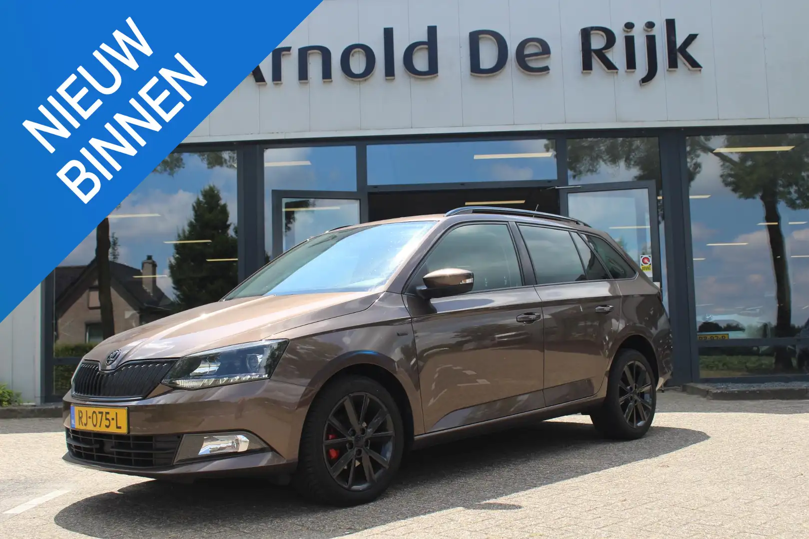 Skoda Fabia Combi 1.0 TSI Drive Brun - 1