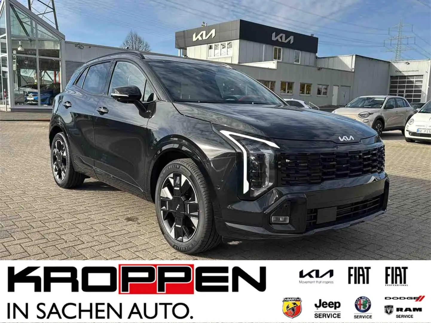 Kia Sportage GT-Line Hybrid 4WD Pan.-Glasdach 360 Kam Android C Noir - 1