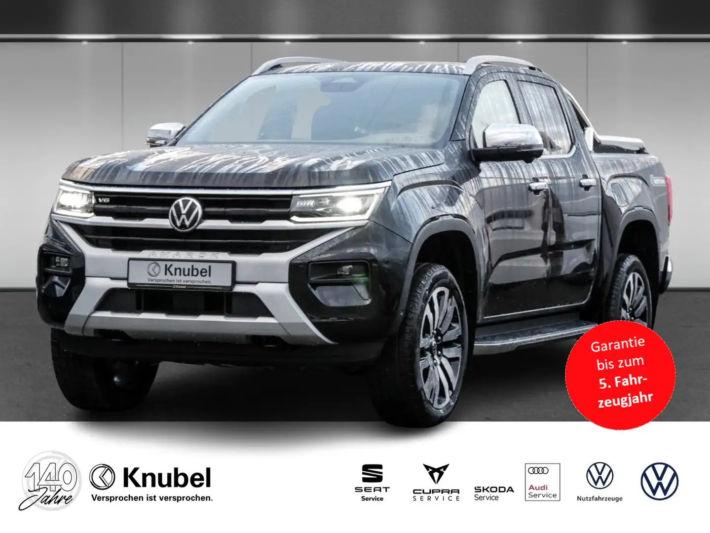 Volkswagen Amarok Aventura 3.0 TDI 4M Autom. IQ.Light Leder AreaV... Schwarz - 1