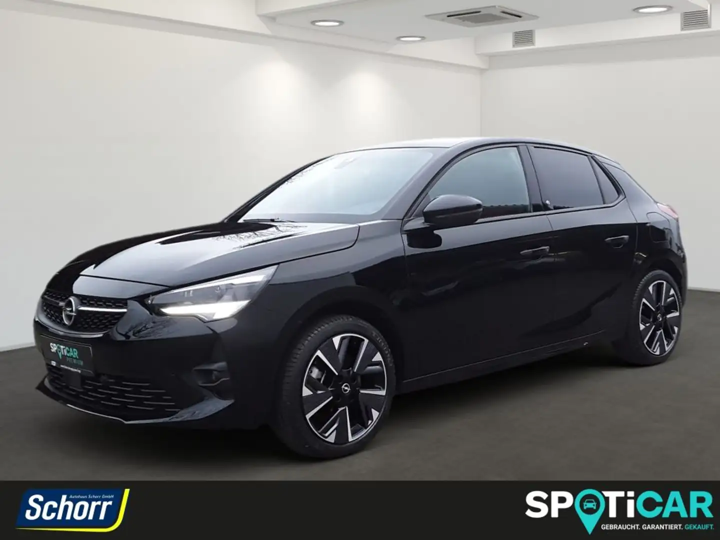 Opel Corsa-e GS Line Schwarz - 1