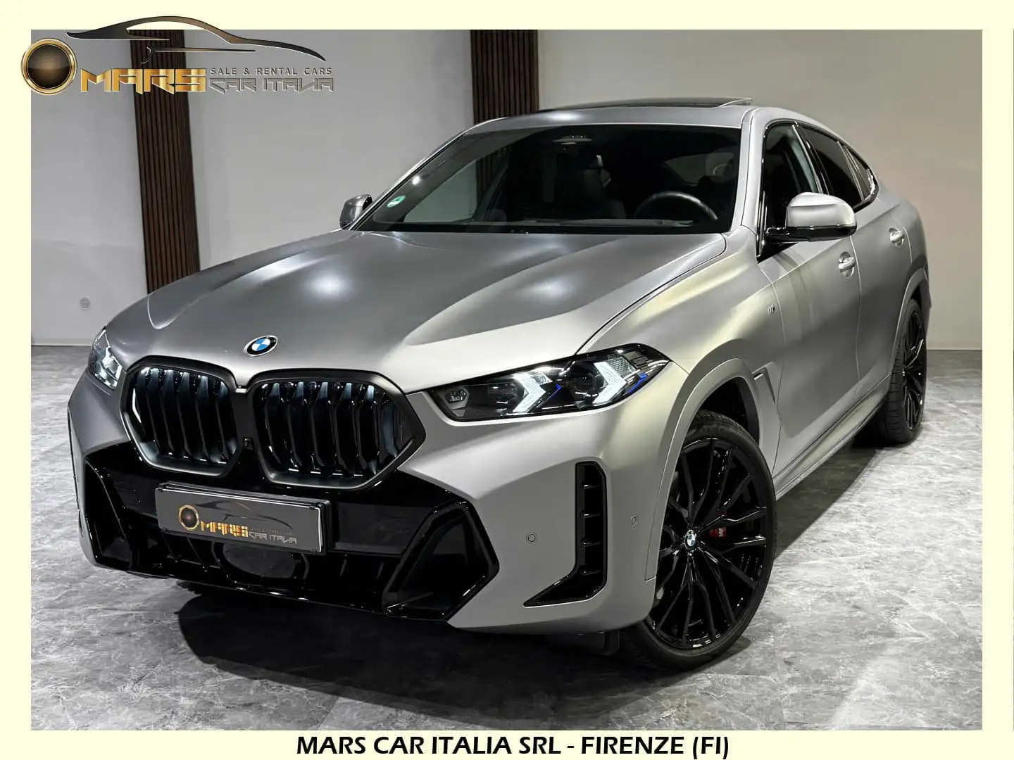 BMW X6 xdrive 30d M-Sport PRO TettoNavi 360°C22"MSport Grijs - 1