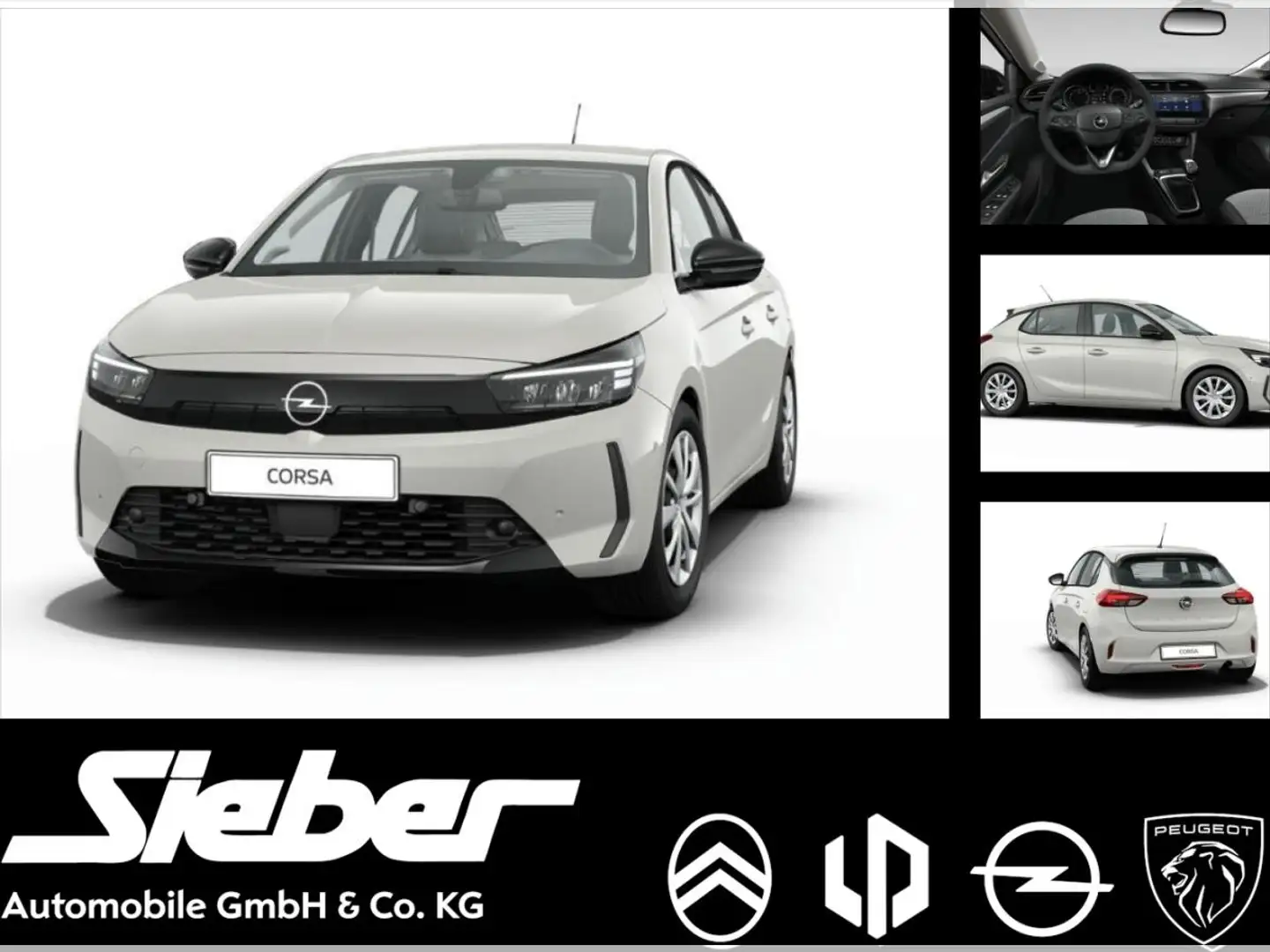 Opel Corsa Edition 1.2 Turbo Weiß - 1