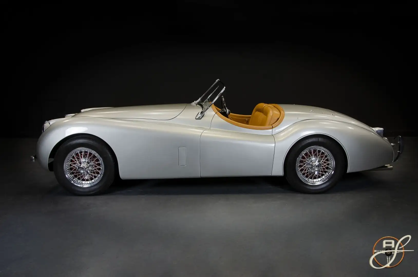 Jaguar XK 120 Roadster Argent - 2