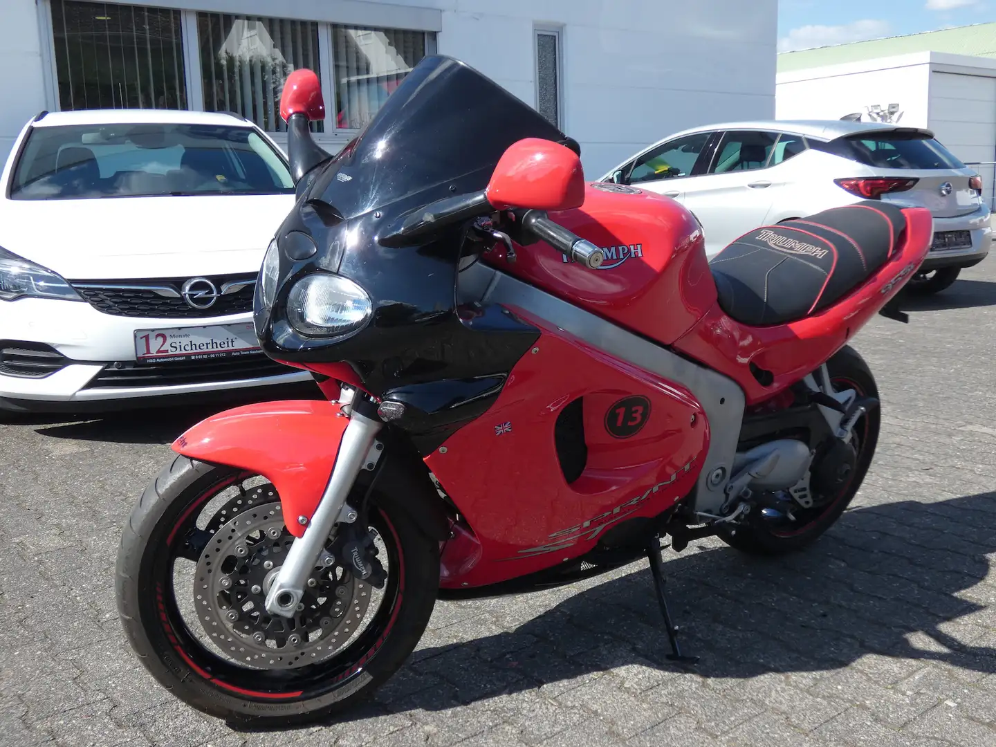 Triumph Sprint ST Sprint ST 955i Piros - 2