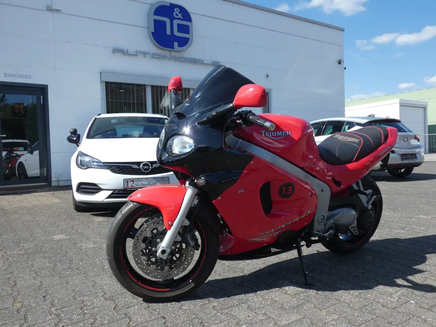 Triumph Sprint ST Sprint ST 955i Piros - 1