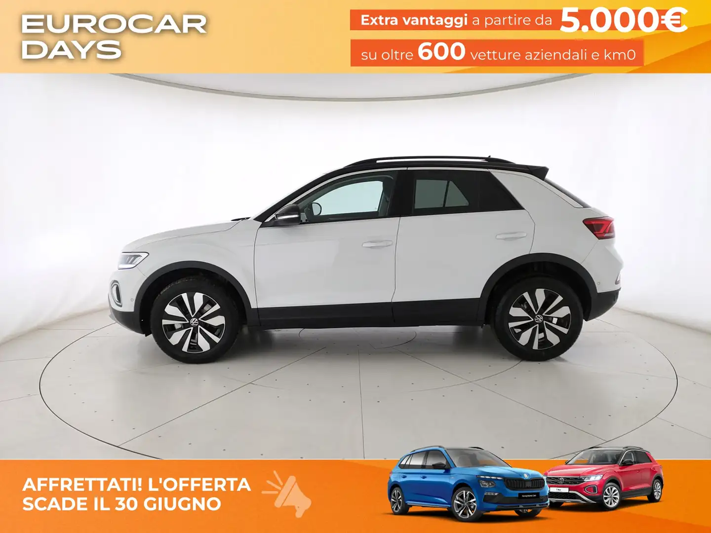 Volkswagen T-Roc 2.0 tdi edition plus 150cv dsg Bianco - 2