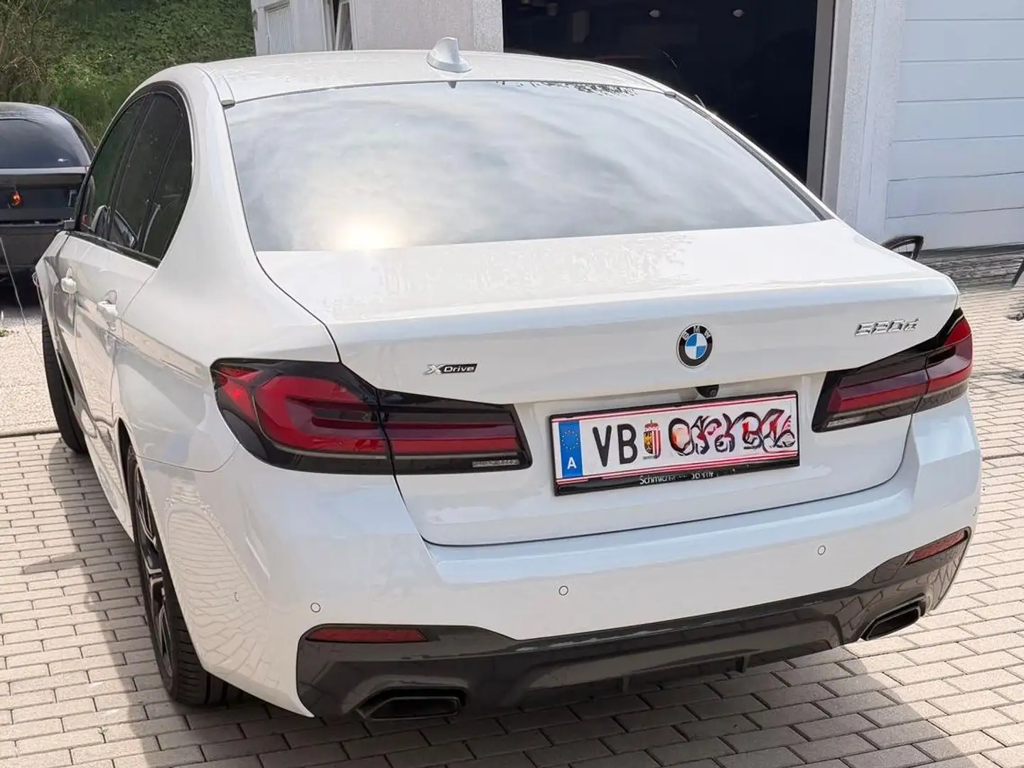 BMW 520 Xdrive Weiß - 2