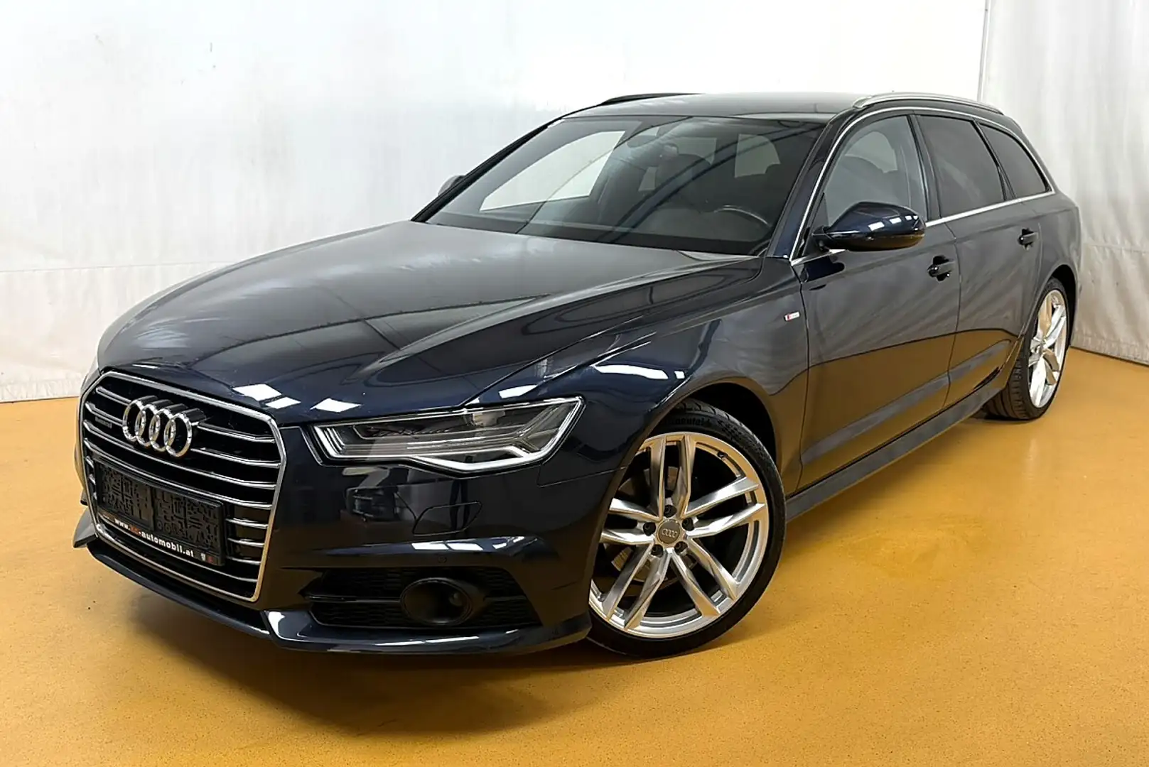 Audi A6 Avant 2,0 TDI Quattro S-tronic S-Line Blau - 1