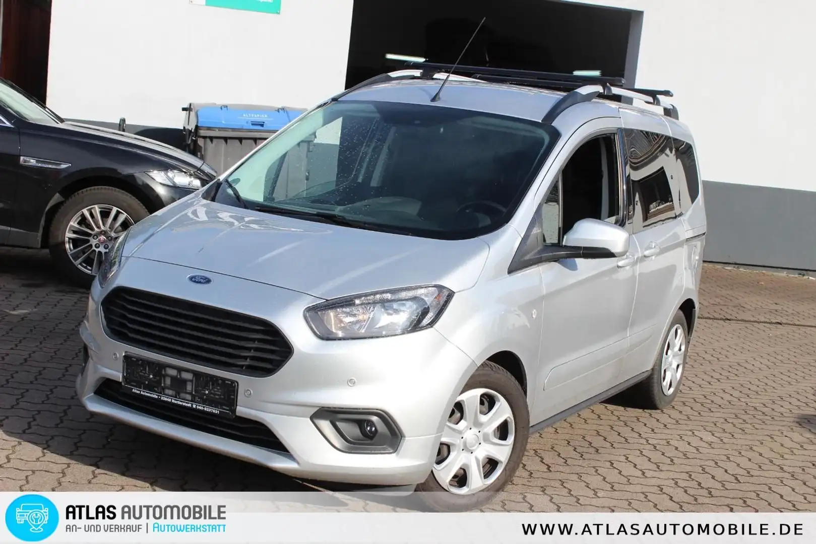 Ford Tourneo Courier Trend 5 Sitzer=KLIMA=Sitzheizung Plateado - 1