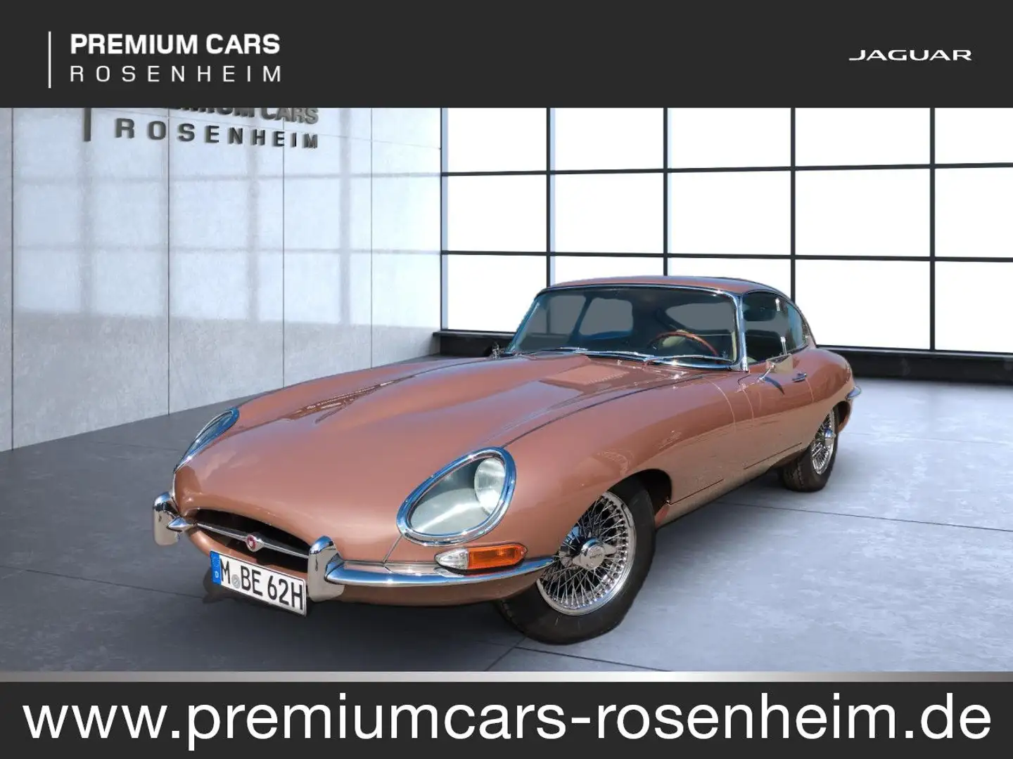 Jaguar E-Type 3.8 S1 Vollleder Bronz - 1