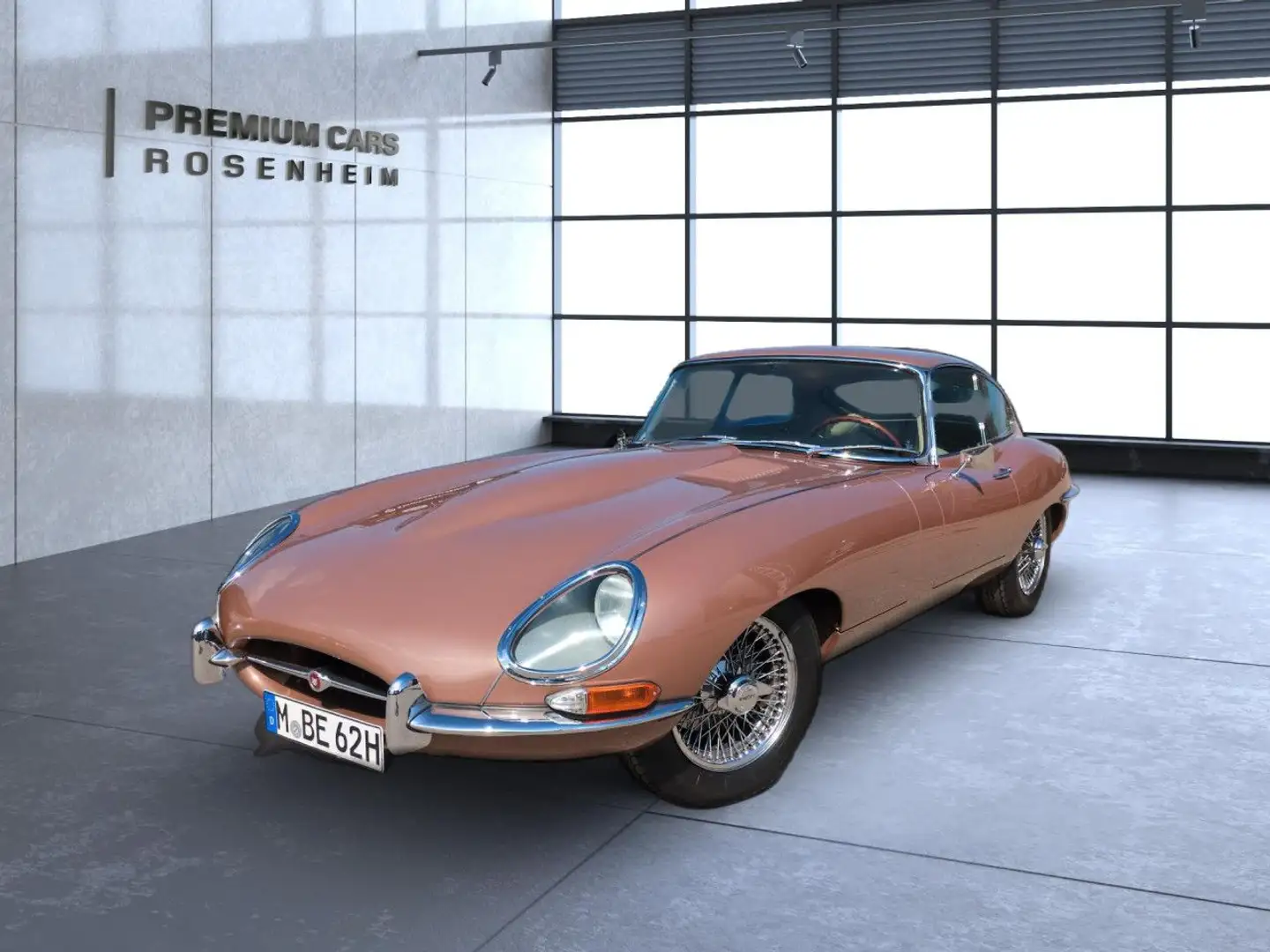 Jaguar E-Type 3.8 S1 Vollleder Bronz - 2