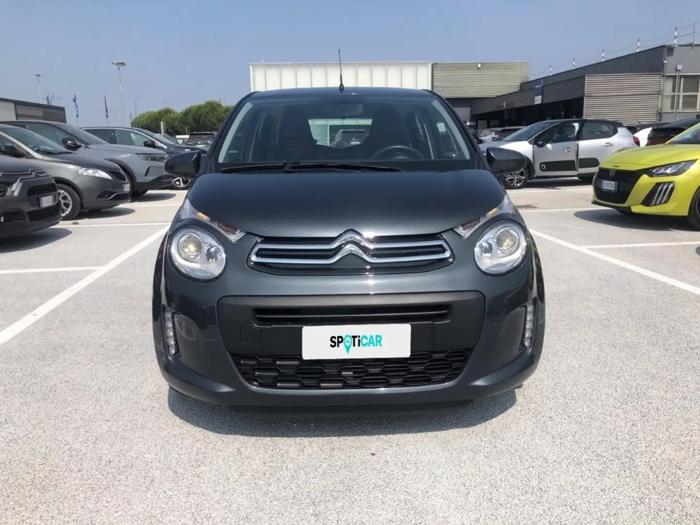 Citroen C1 2ª serie - C1 VTi 72 S&S 5 porte Feel Grigio - 2